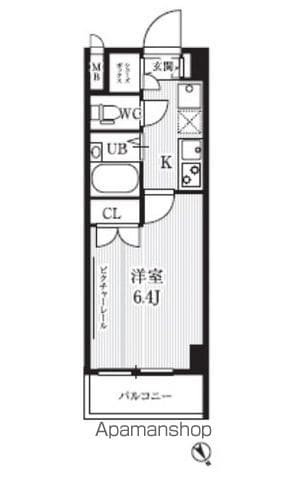 HF武蔵小山レジデンスの間取り写真