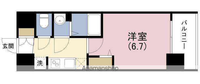 プレサンス塚本ミッドマークの間取り写真