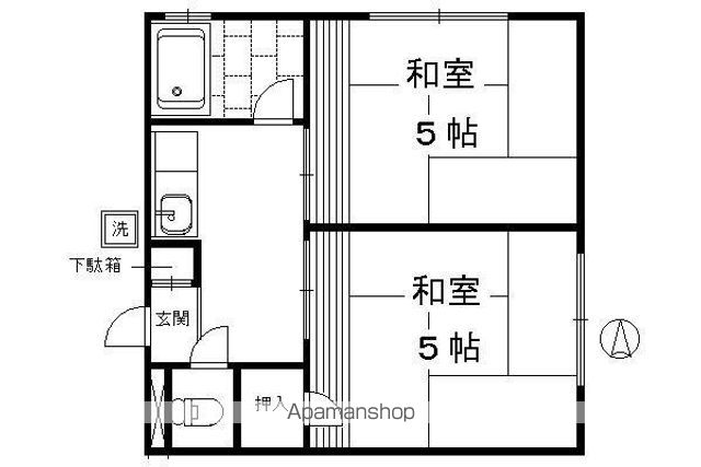 第二晴風荘の間取り写真