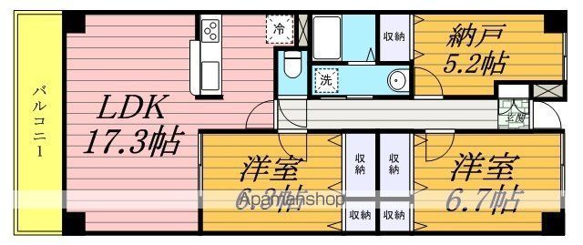 【ＯＫＩ－Ⅴの間取り】