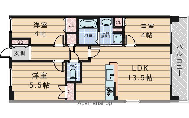 アーバンパーク淡路の間取り写真