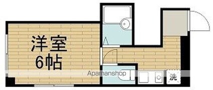 東京都国分寺市日吉町２丁目[1R/17.78m2]の間取図