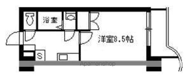ブルーアイズ中央の間取り写真