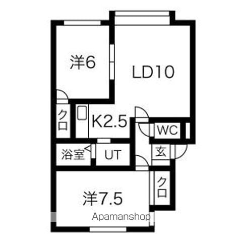 ノーマルヒル元町の間取り写真