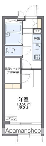 レオパレスGF白鷺の間取り写真