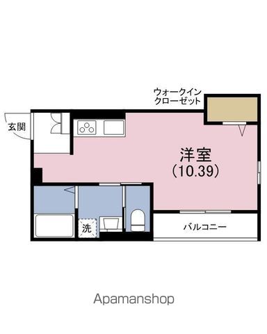 南秀苑かつやまの間取り写真