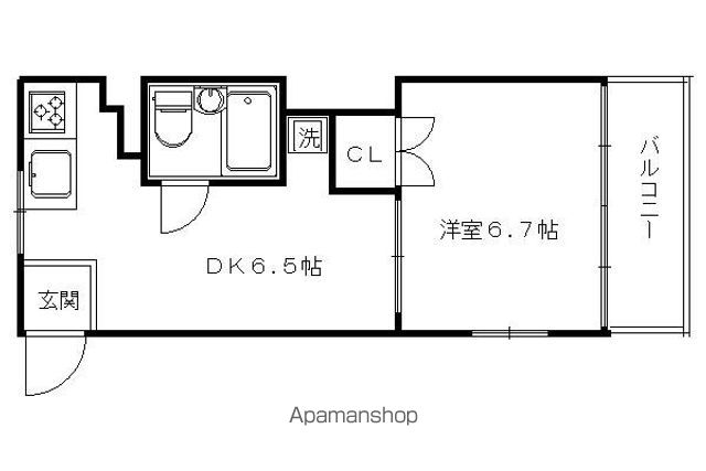春日マンションの間取り写真
