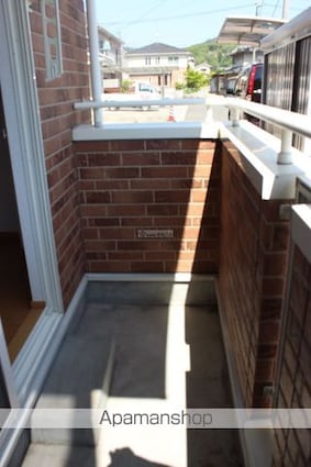 スティブル備後Ａ[1R/35.18m2]のバルコニー