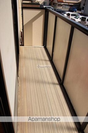 エステート三成Ｂ[2DK/40.92m2]のバルコニー