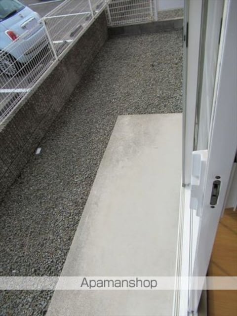 ポワンドゥ花梨Ⅰ[2LDK/53.51m2]のバルコニー