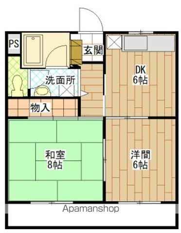 マンハイム伊藤IIの間取り写真