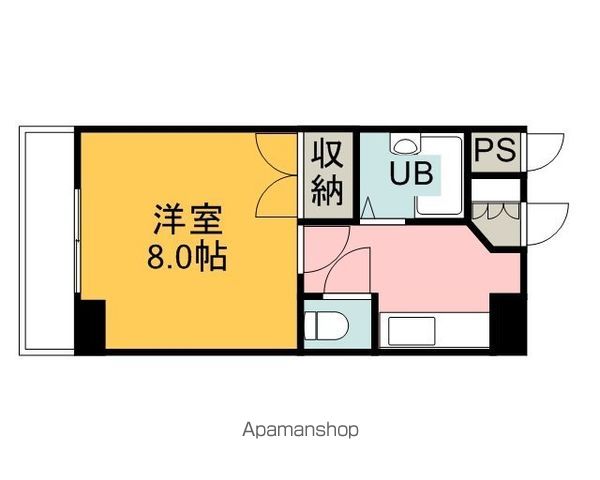 クレール谷本の間取り写真