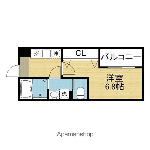 アプローズ新深江の間取り写真
