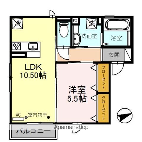 セジュール上穂積の間取り写真