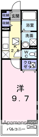 フレンズの間取り写真