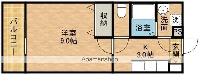 ビアンクルーの間取り写真