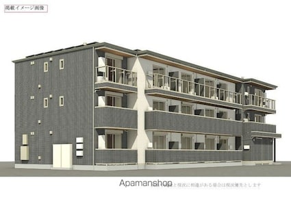 Ｅーｃｏｍｆｏｒｔ　Ｆｌａｔ[2LDK/58.92m2]の外観