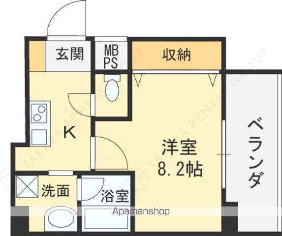 EIGHT SHIROKITA IIの間取り写真