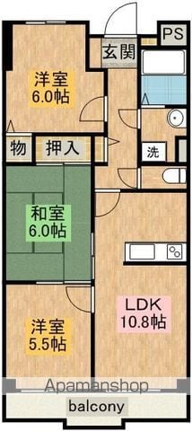 ラポート小林の間取り写真