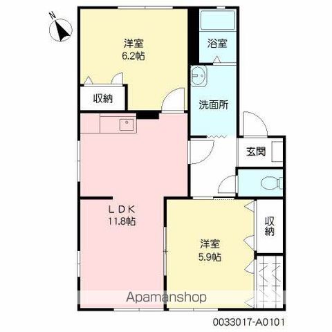 ステラパラッツオ A棟の間取り写真