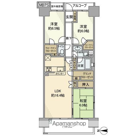 亀戸レジデンスの間取り