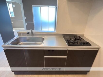 笹谷字中谷地アパート　Ａ棟[2LDK/53.8m2]のキッチン2