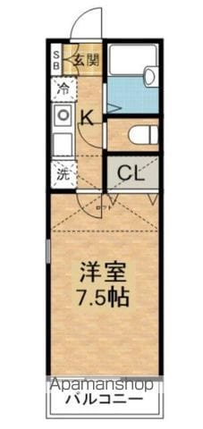 アジュールAの間取り写真
