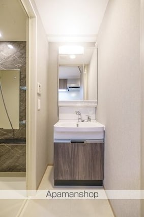 愛知県名古屋市千種区仲田２丁目[1K/21.66m2]の洗面所