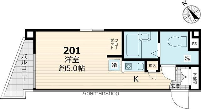 クララハウスの間取り