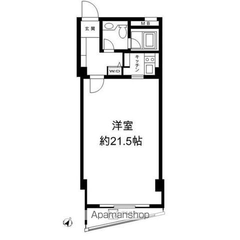 H&M南青山 EASTの間取り写真