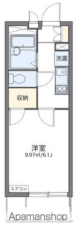 レオパレスリバービレッジの間取り写真