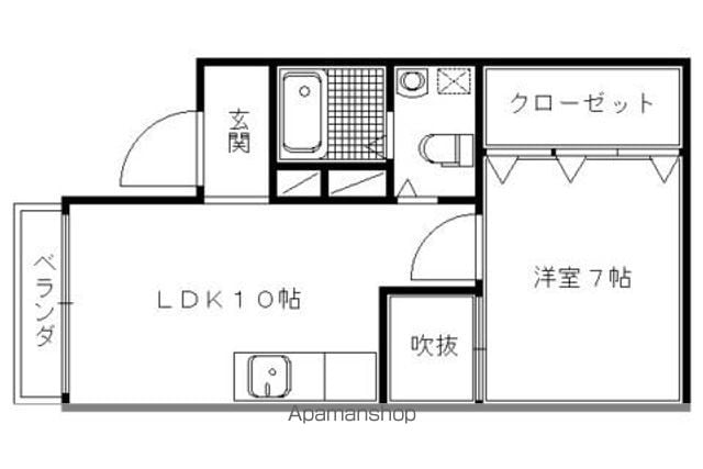 シティエイト中堂寺の間取り写真