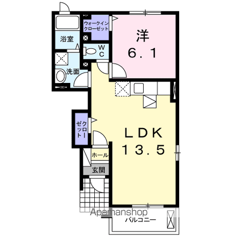 アルバーダの間取り