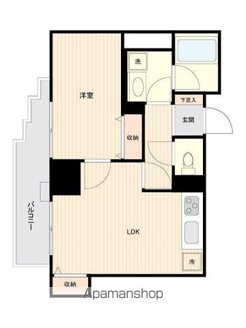 練馬区練馬のマンションの間取り