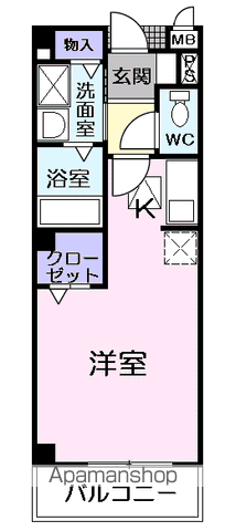 シャローゼIの間取り写真
