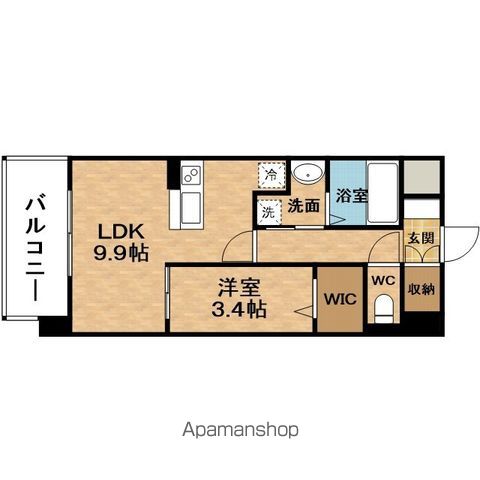 LASANTEUMEDAKITAの間取り写真