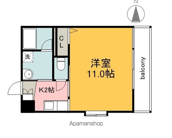 フリージアコートの間取り写真