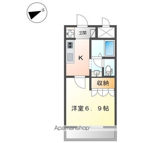 エスポアール堅田の間取り写真