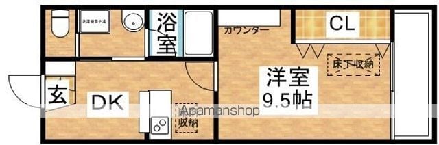 プルメリア新大阪の間取り写真