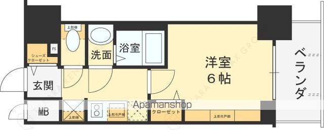 プレリス大阪今里サヴィアの間取り写真