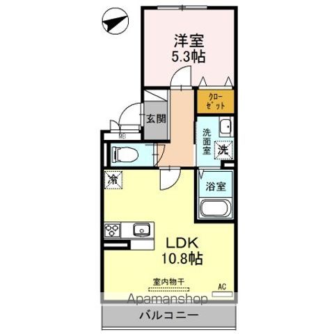 プラージュ SAKIGAKEの間取り写真