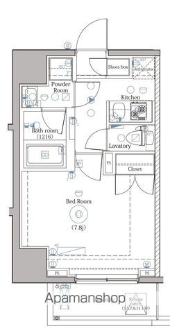 ＤＩＰＳ上野ＮＯＲＴＨの間取り