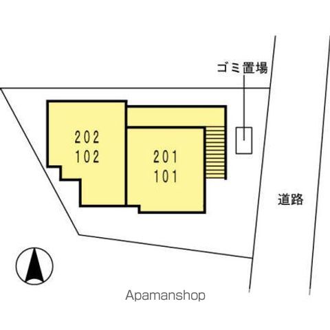 イーストハイツ 202 ｜ 東京都豊島区巣鴨５丁目11-6（賃貸アパート1K・2階・22.43㎡） その11