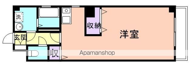 和歌山市岡織屋小路のマンションの間取り