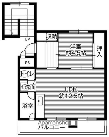 ビレッジハウス新川3号棟の間取り写真