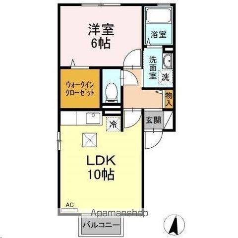 アンビックス利府 伍番館の間取り写真