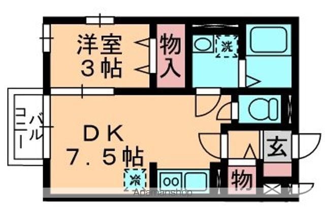 グランモア登戸 壱番館の間取り写真