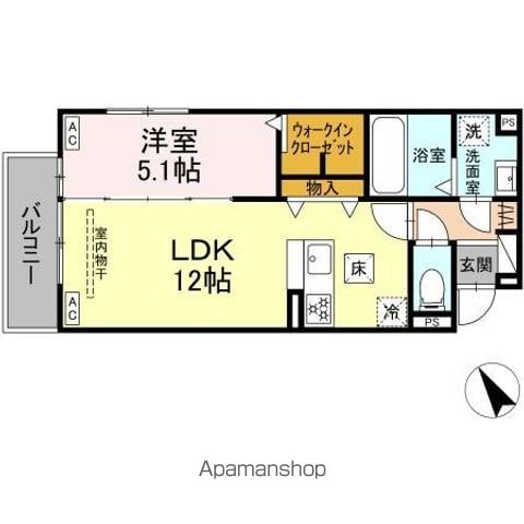 TRICIA寺島の間取り写真