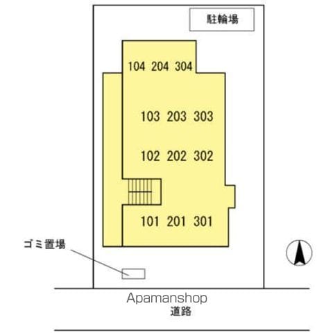 ヌーベルバーグ大山 202 ｜ 東京都板橋区南町61-8（賃貸マンション1LDK・2階・34.41㎡） その4