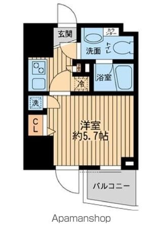 ライブコート草加の間取り写真
